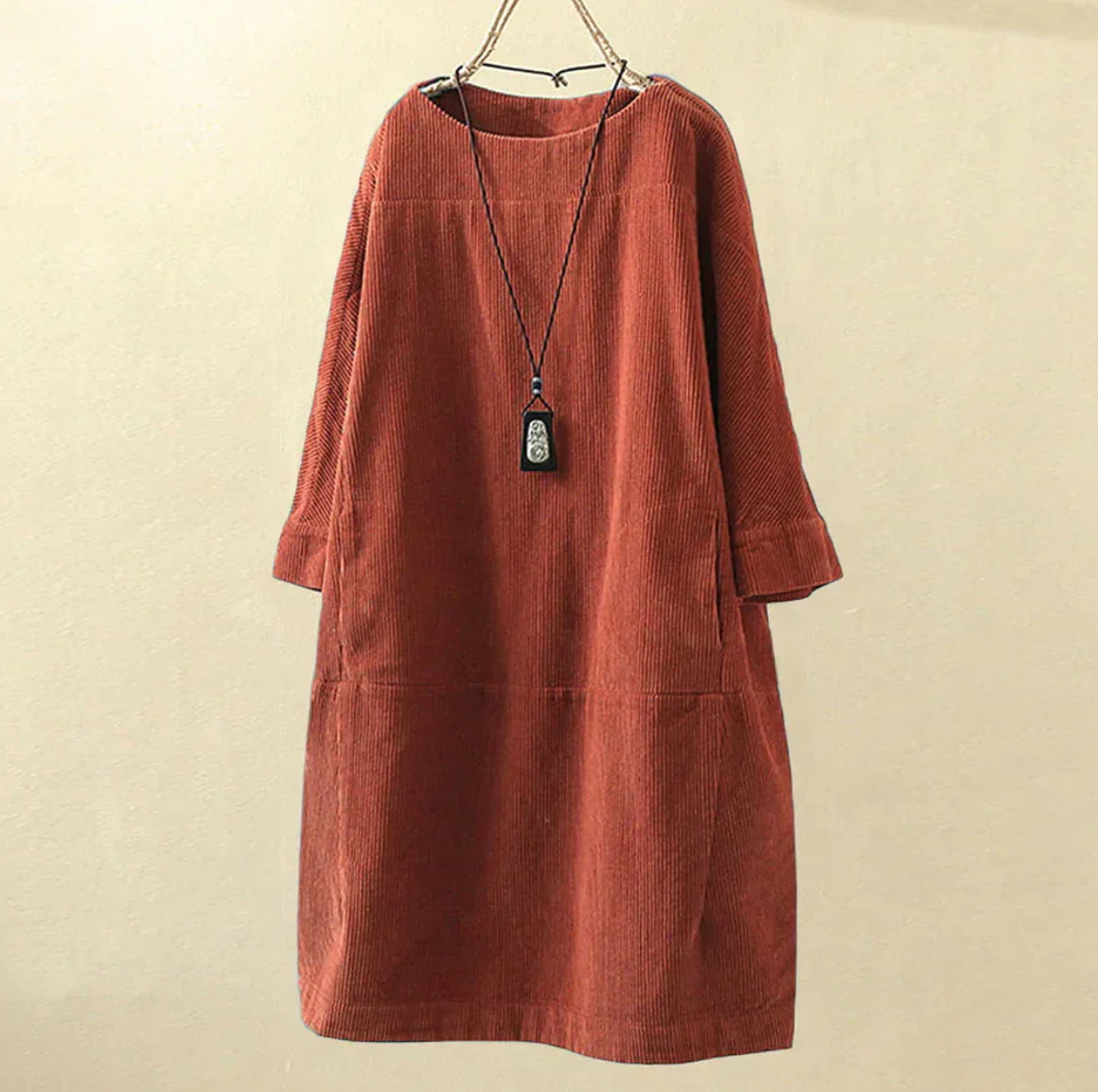 Hilda® | Super Stylish And High-Quality Corduroy Dress - Image 6