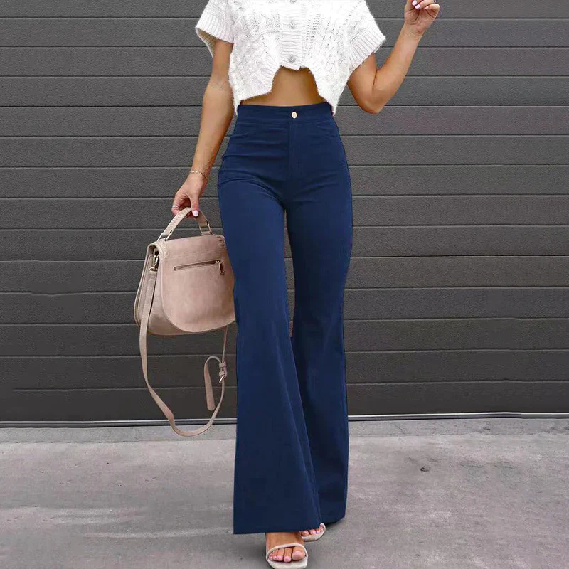 Hilde | Fashionable flared trousers - Image 3