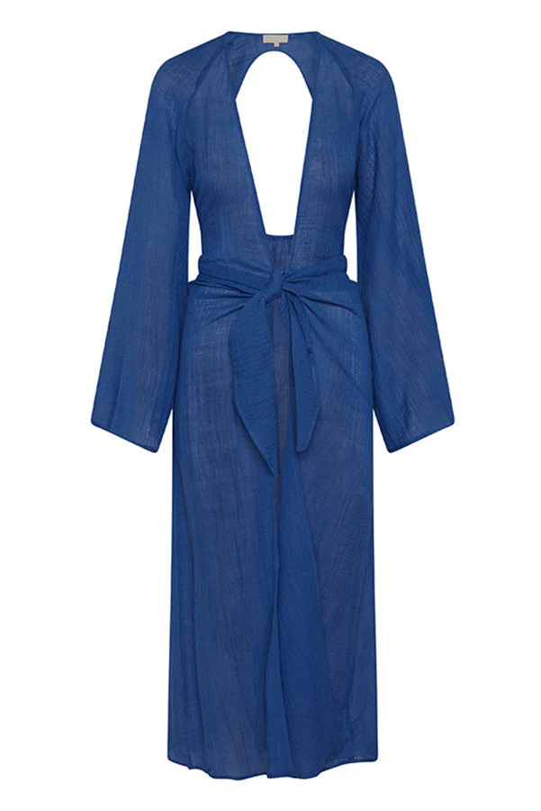 Huberta® | Beach Jumpsuit With Open Back