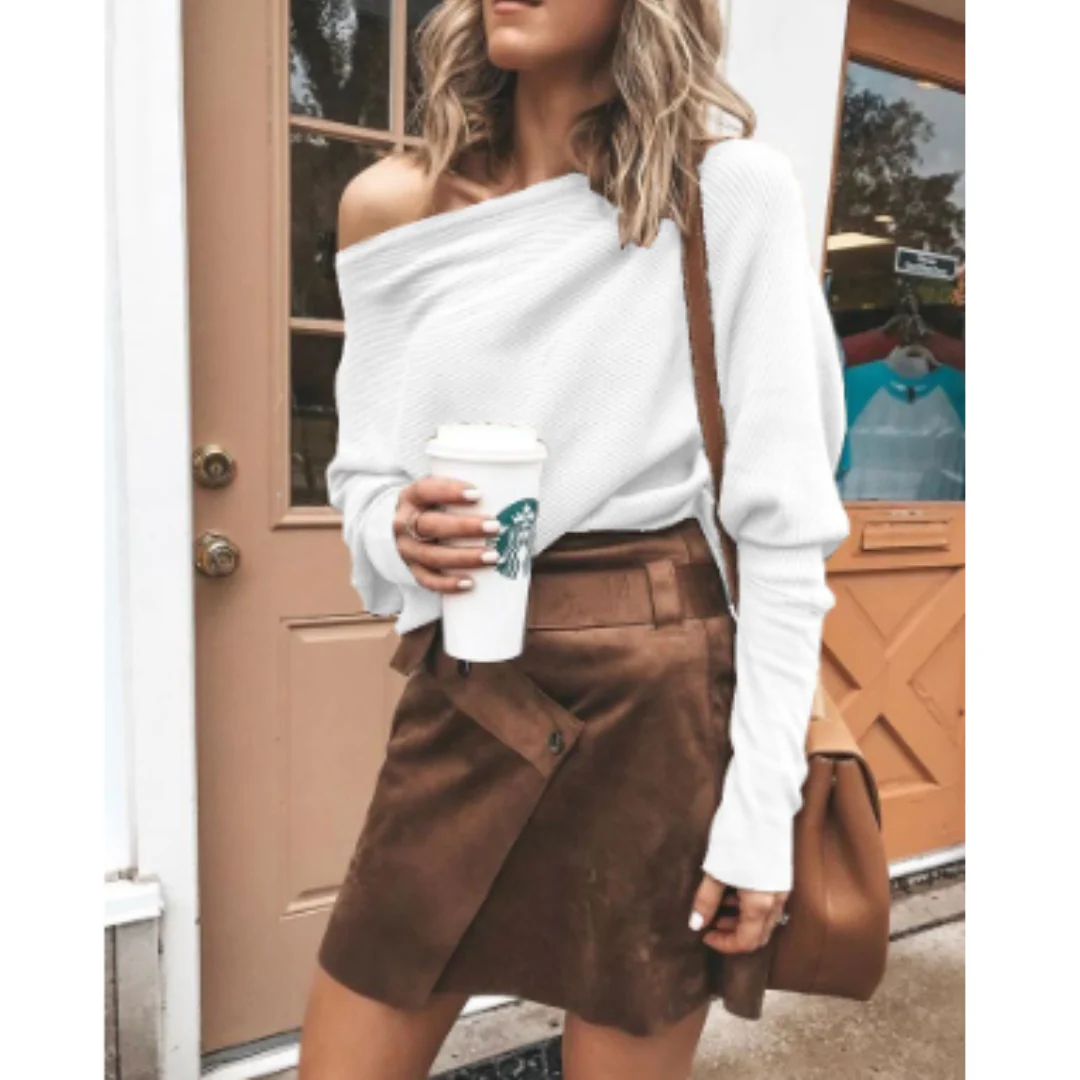 Ida | Off-the-shoulder sweater for women - Image 4