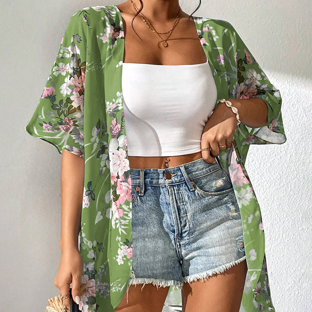 Iga® | Printed Beach Coat - Image 3