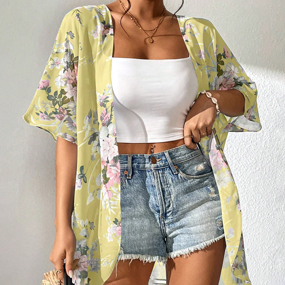 Iga® | Printed Beach Coat - Image 4