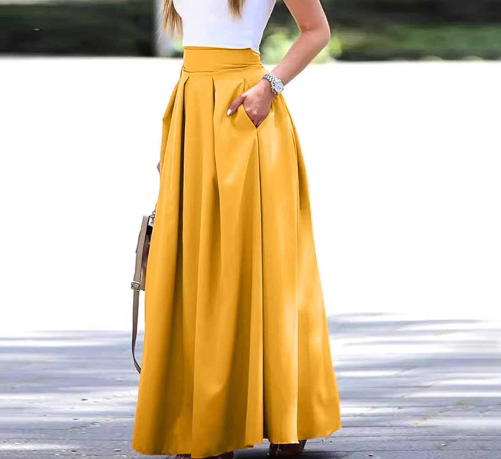 Ilaria® | Elegant, Pleated And Loose Skirt - Image 4