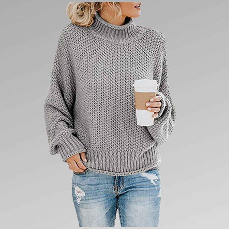 Ileana | Cozy knit turtleneck sweater - Image 7