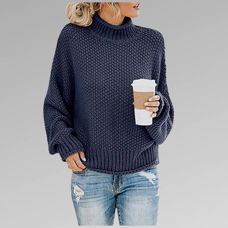 Ileana | Cozy knit turtleneck sweater - Image 8
