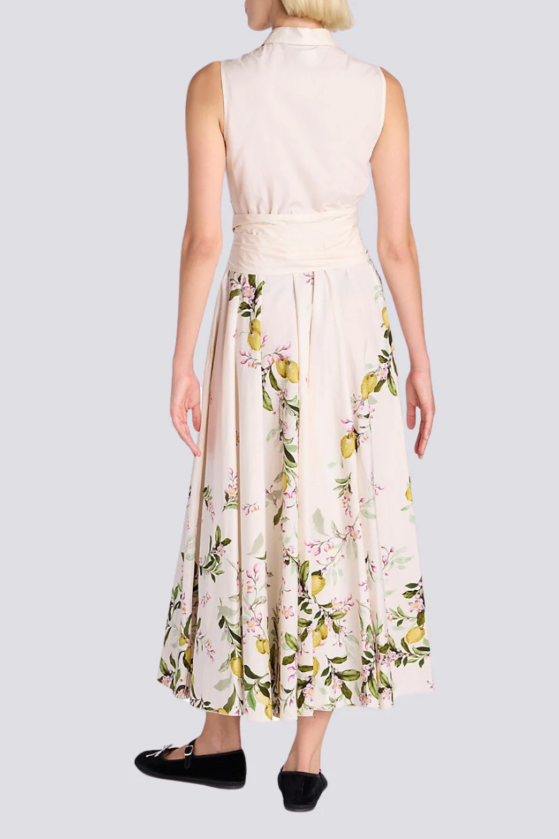 Ileana® | Sleeveless Maxi Dress With Floral Bow - Image 2