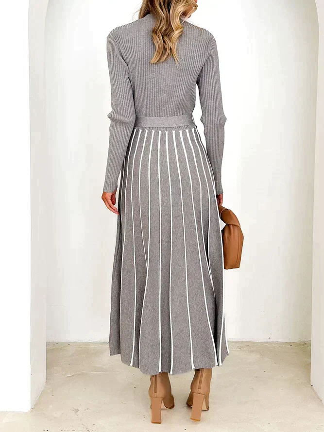Iliana® | Long Sleeved Midi Dresses - Image 3
