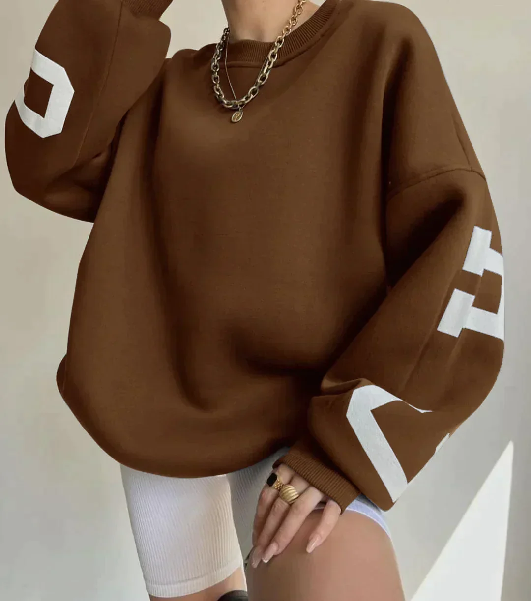 Ina | Sweatshirts with side print - Image 3