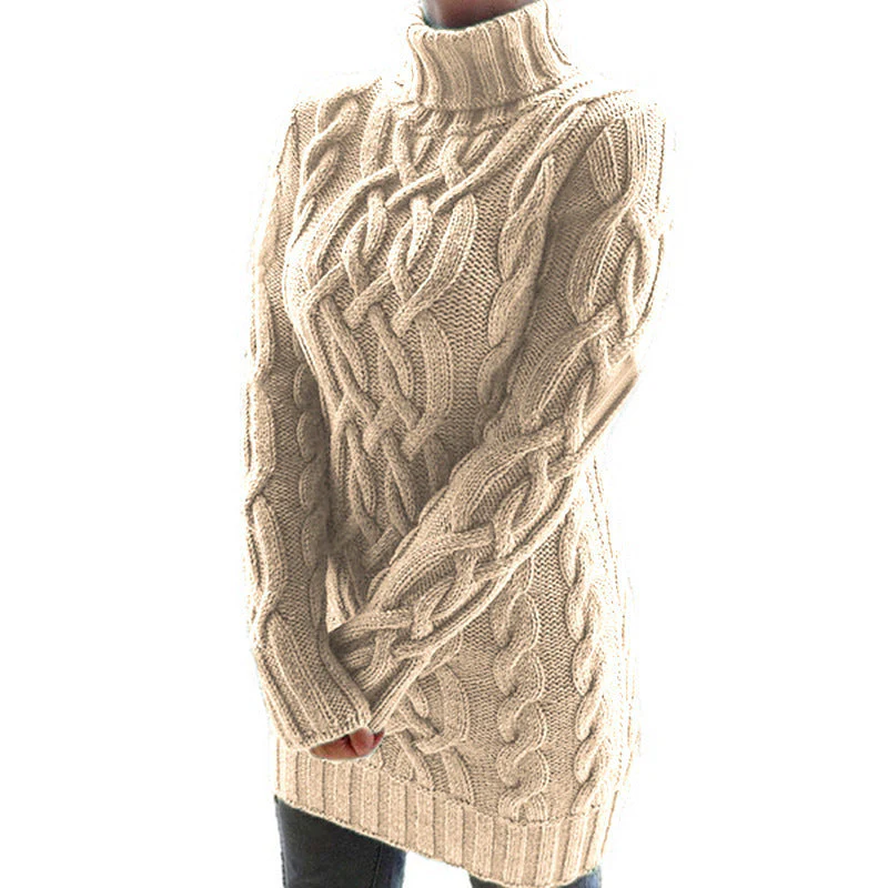 Ines | Long women's sweater - Image 2