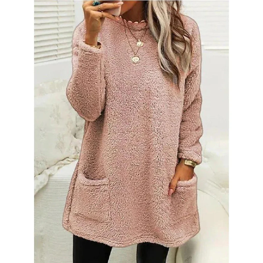 Inga | Long winter sweater for women Calido - Image 5