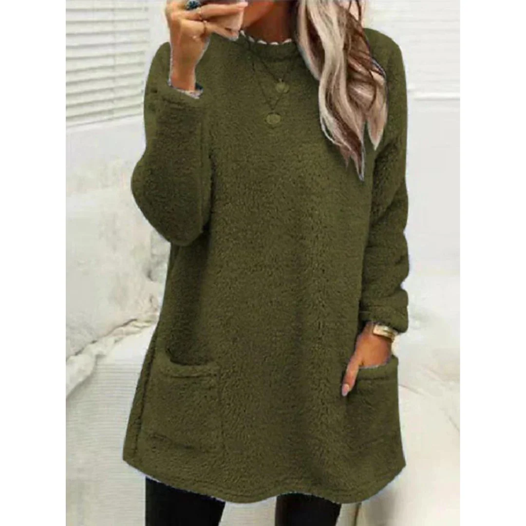 Inga | Long winter sweater for women Calido - Image 7