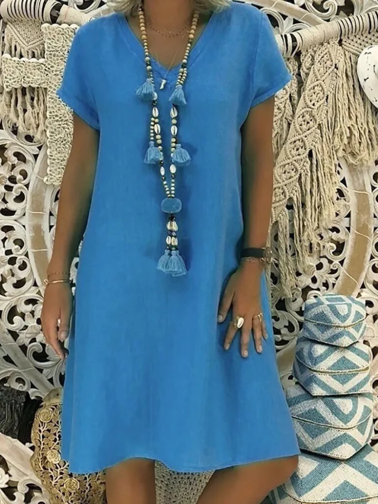 Ingrid® | Casual, Loose Cotton Dress - Image 5