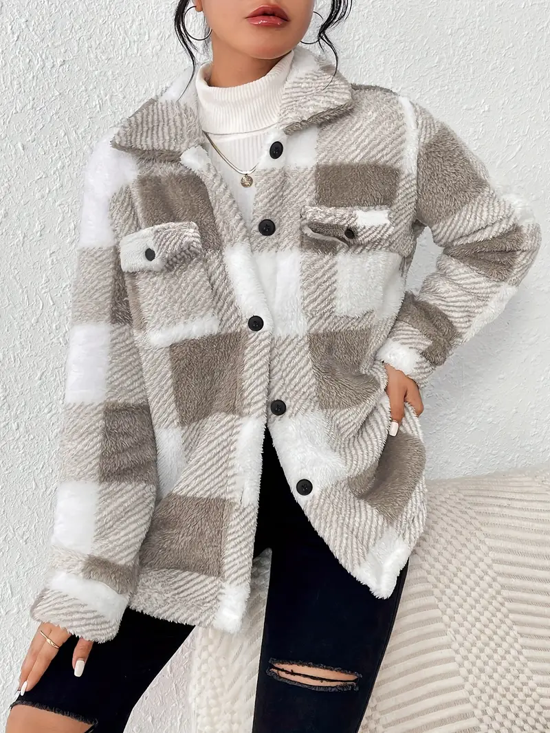 Ingrid | Checked jacket - Image 5