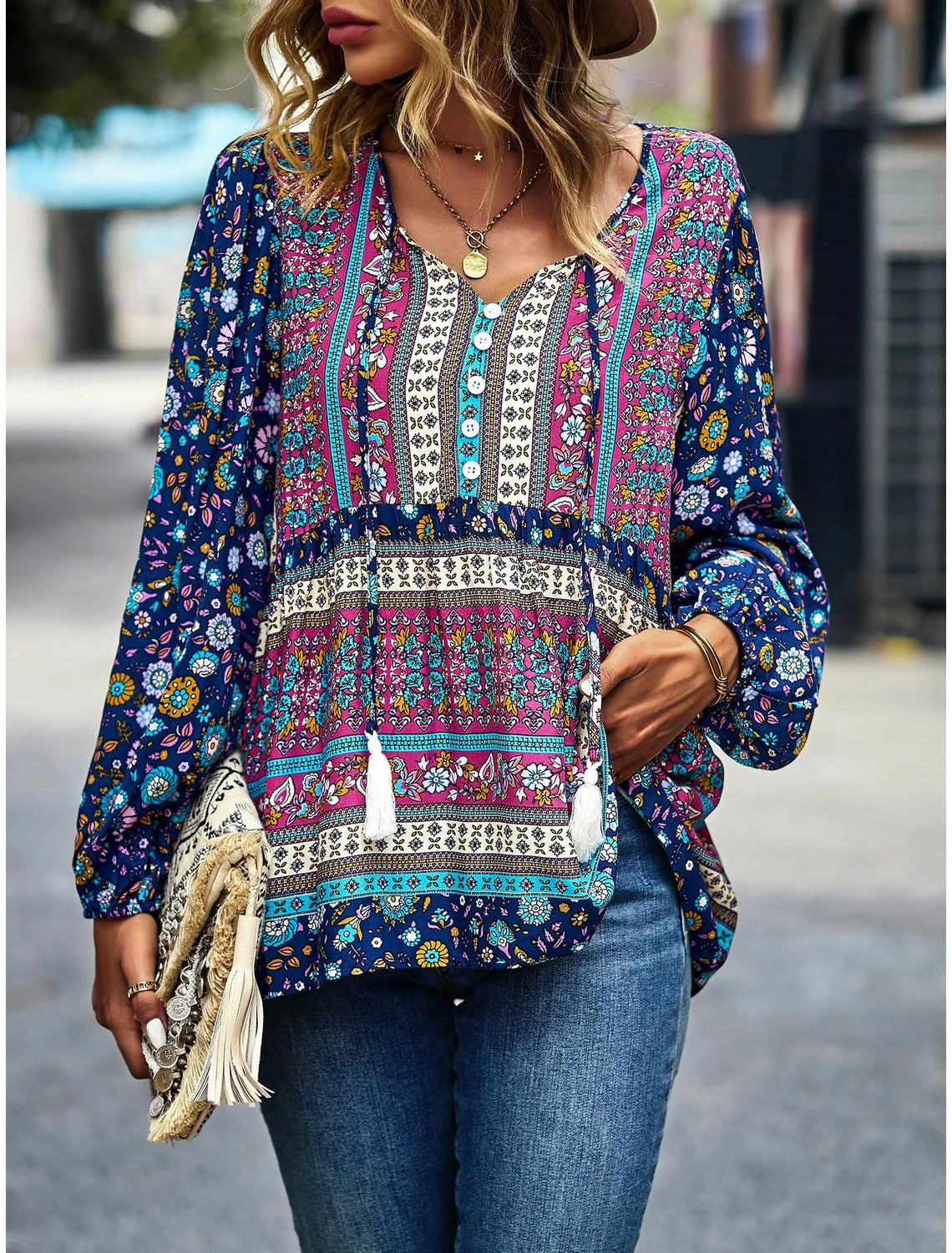 Ingrid® | Chic Boho Summer Blouse For Women