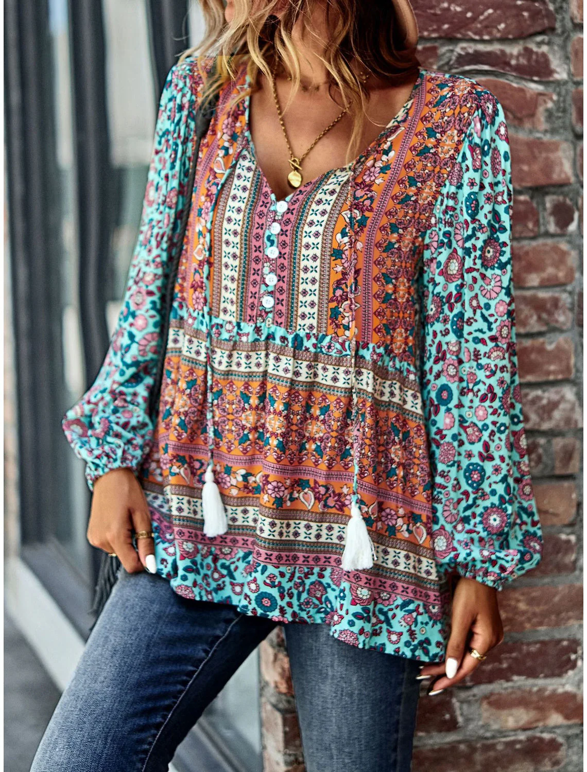 Ingrid® | Chic Boho Summer Blouse For Women - Image 3
