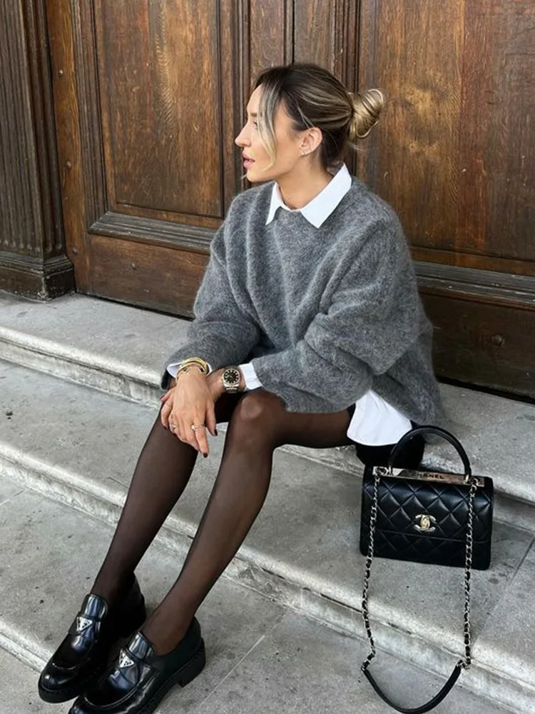 Ingrid | Oversized knit sweater - Image 2
