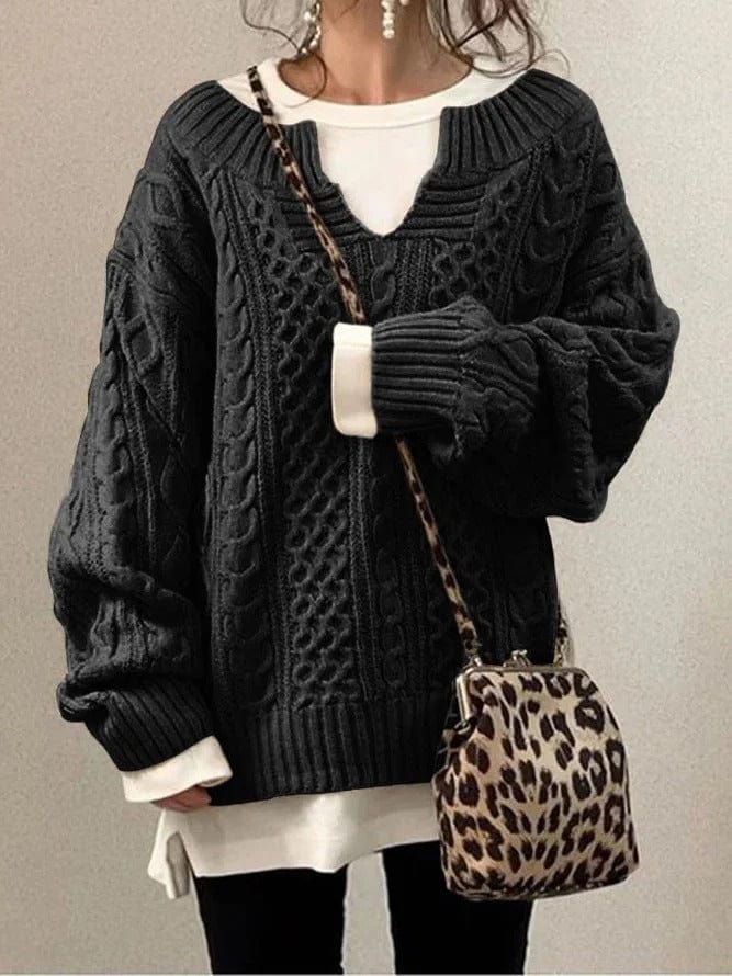 Irene® | Casual knitted sweater for women - Image 8