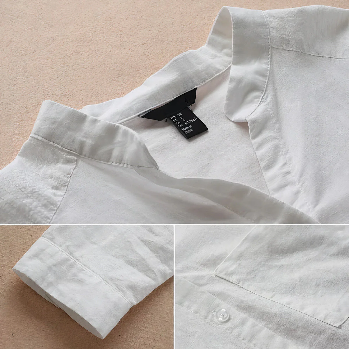 Irene® | Relaxed Cotton Linen Shirt - Image 3