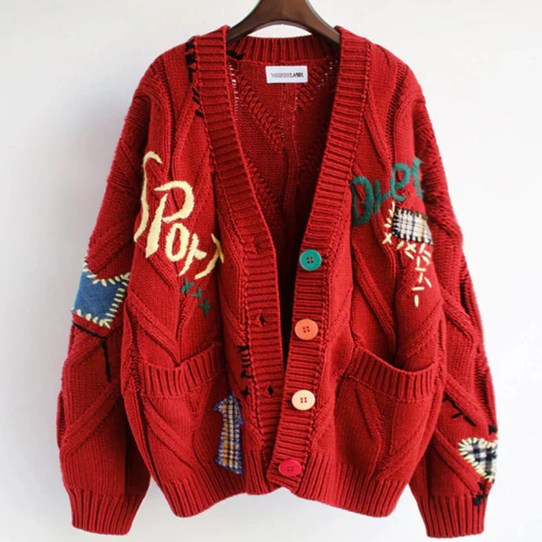 Irene | Women's cardigan with buttons, Manga Larga - Image 3