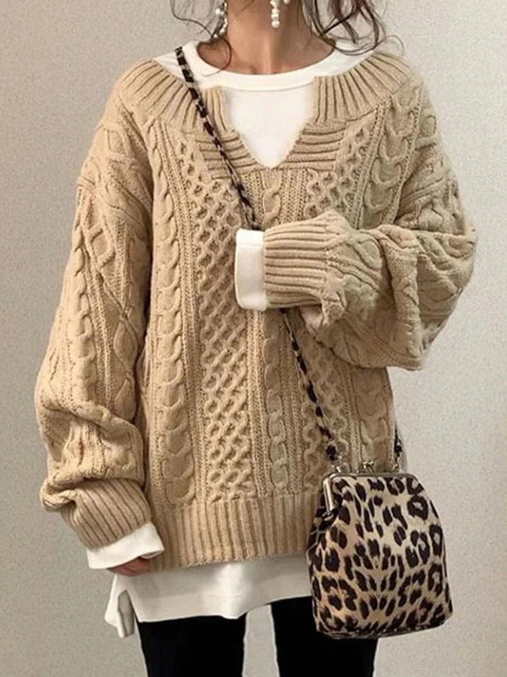 Irene | Casual knitted sweater for women