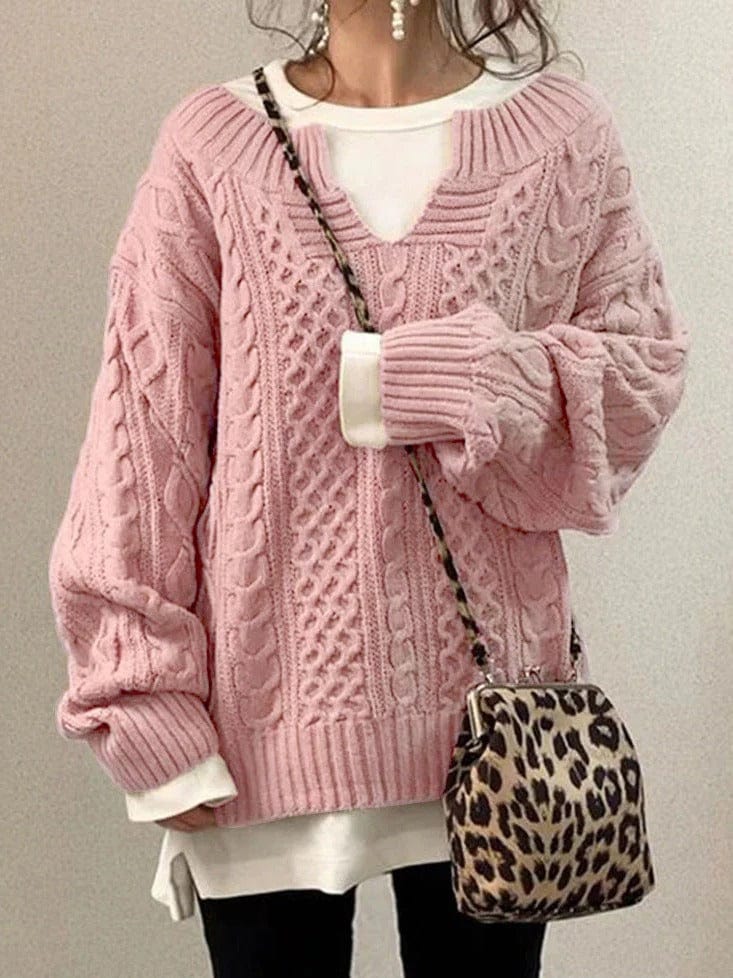 Irene | Casual knitted sweater for women - Image 3