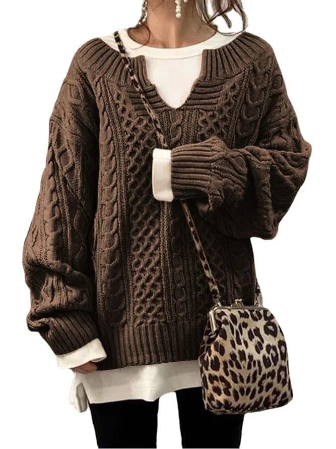 Irene | Casual knitted sweater for women - Image 7