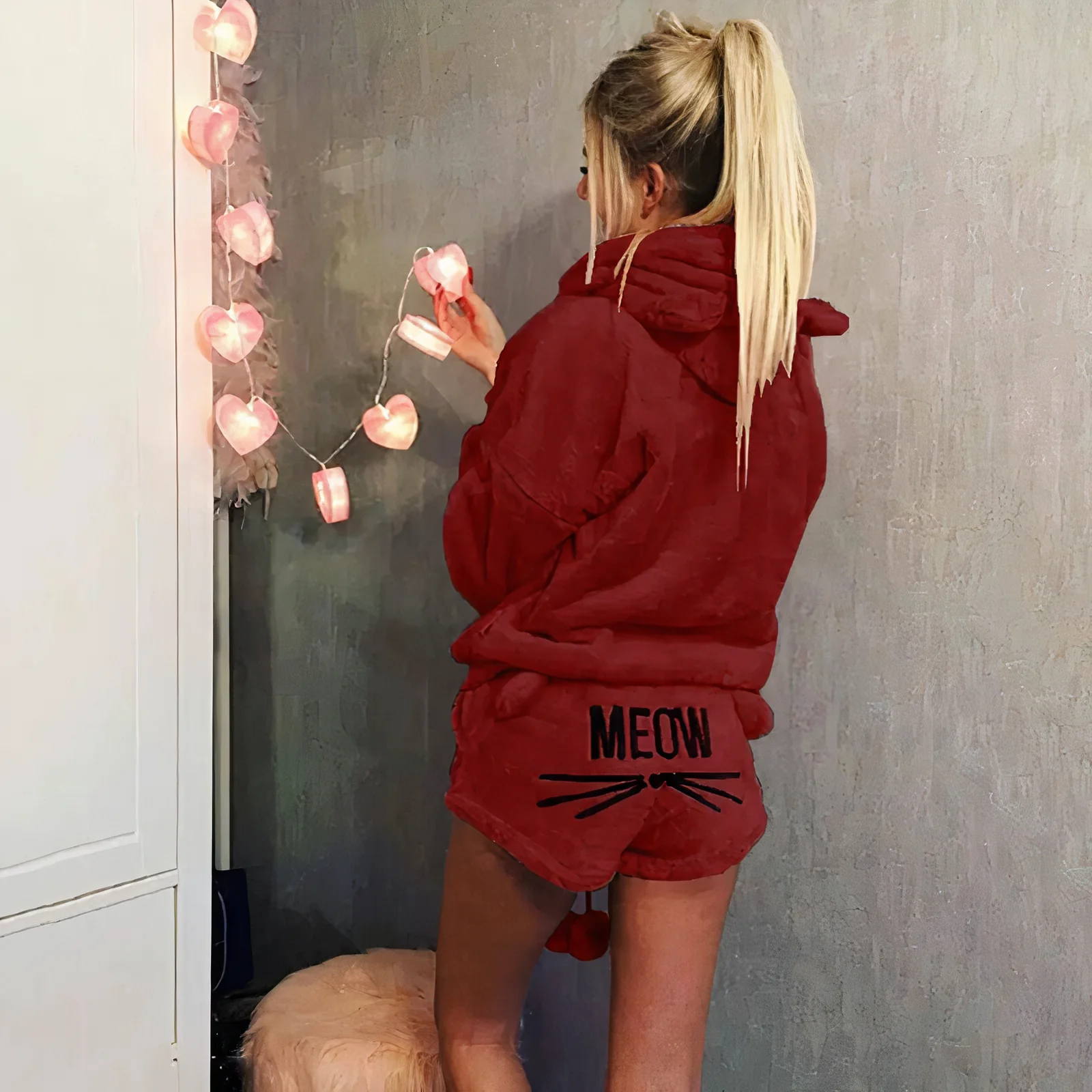 Irina® | Cute Pajama Top And Shorts Set - Image 10