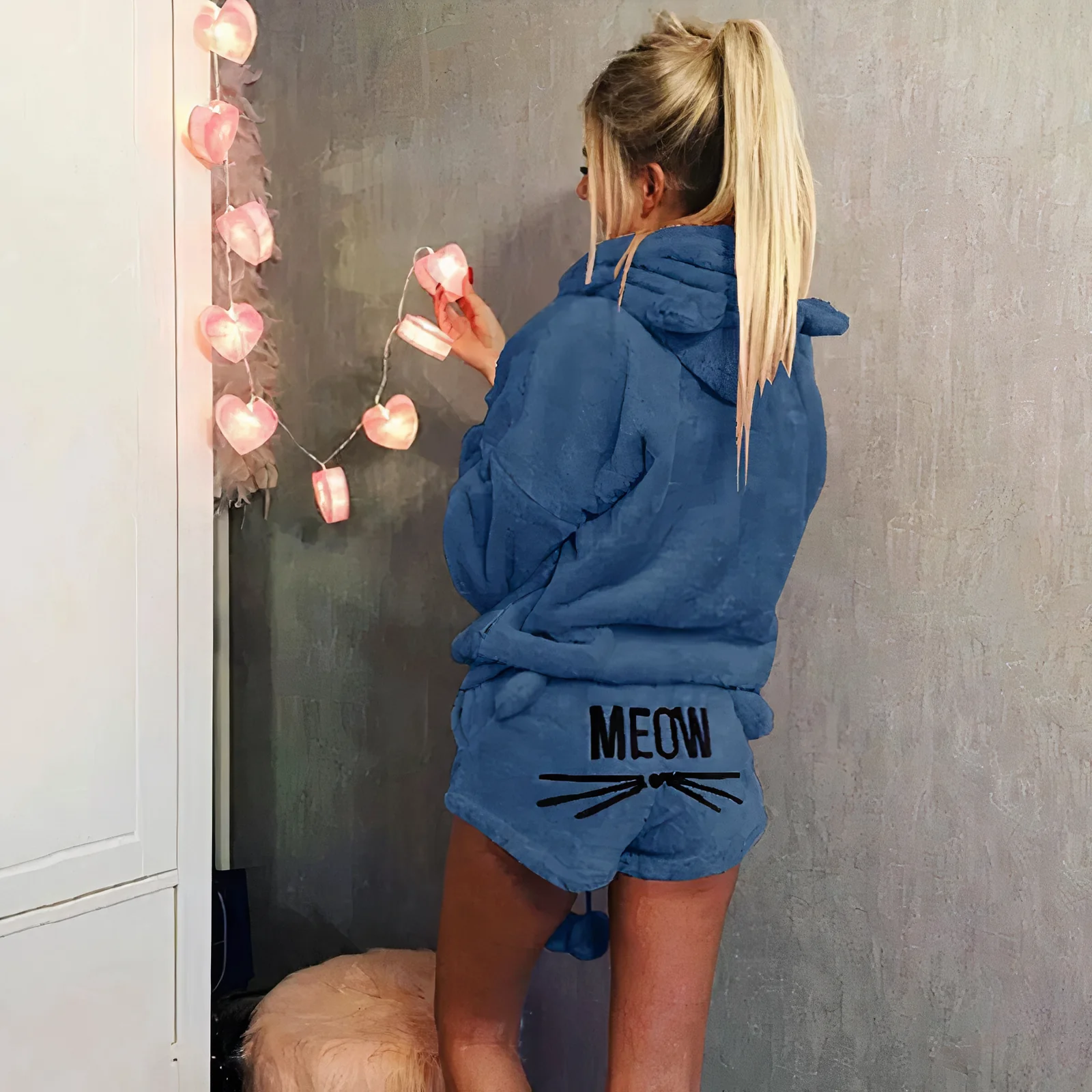 Irina® | Cute Pajama Top And Shorts Set - Image 4