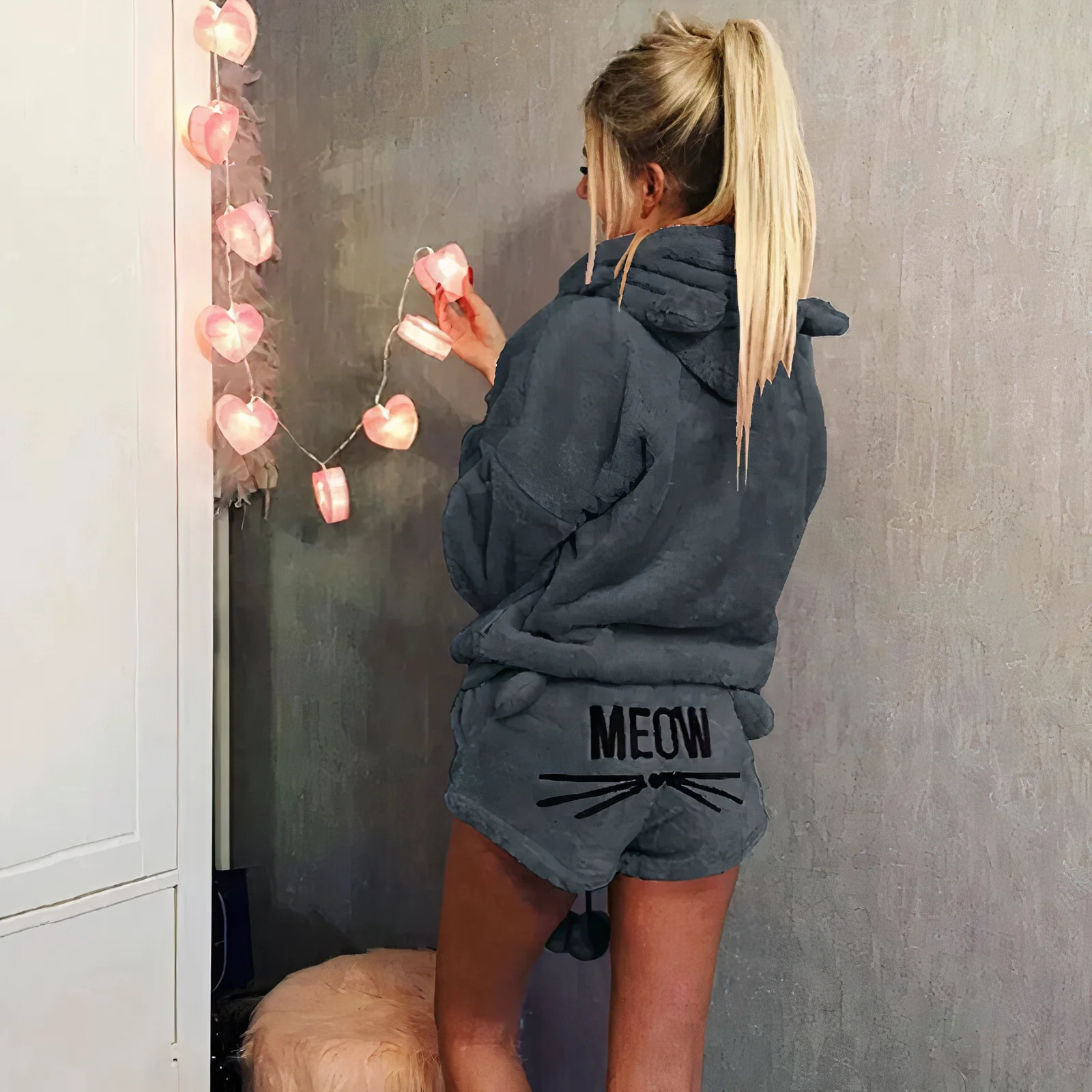 Irina® | Cute Pajama Top And Shorts Set - Image 7