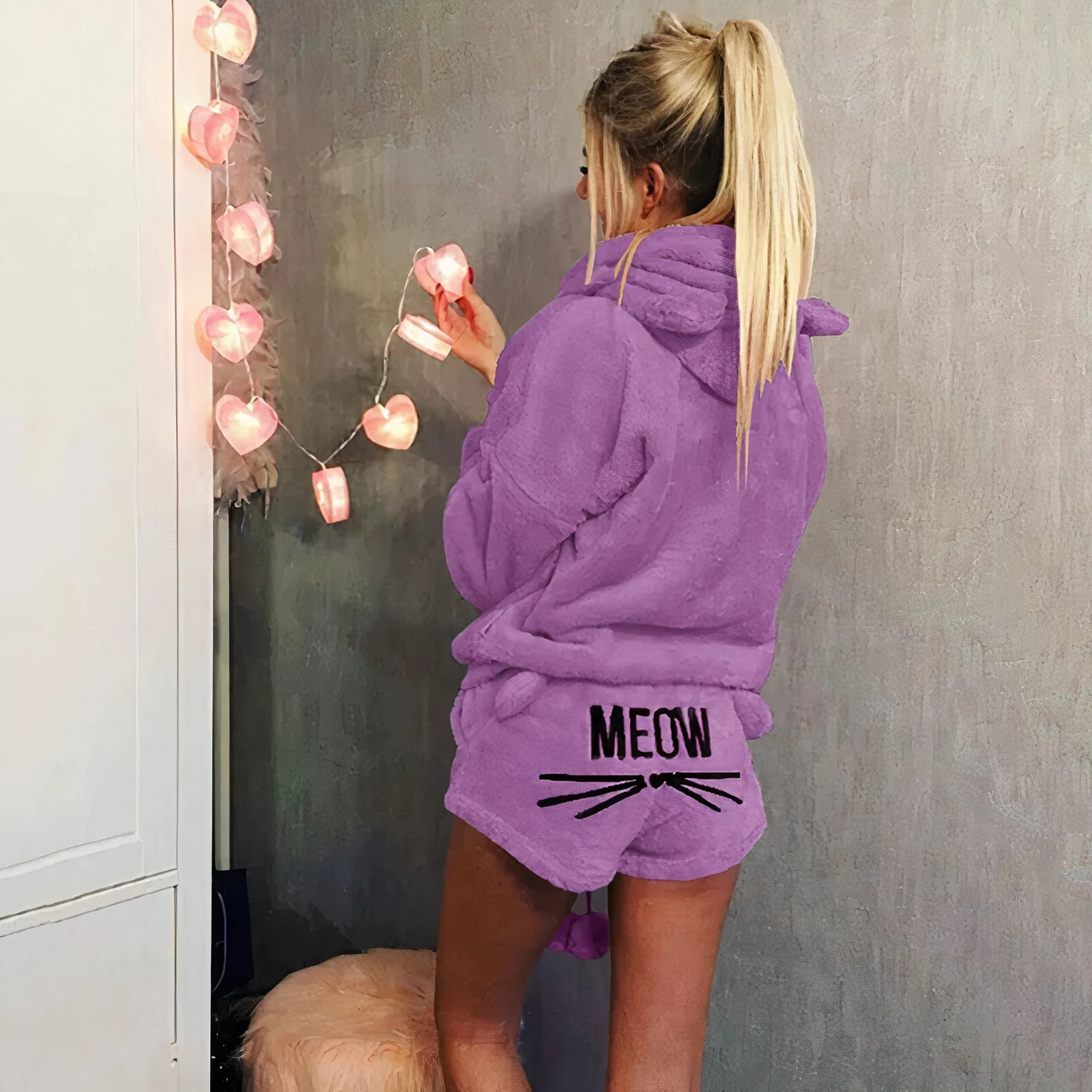 Irina® | Cute Pajama Top And Shorts Set - Image 9