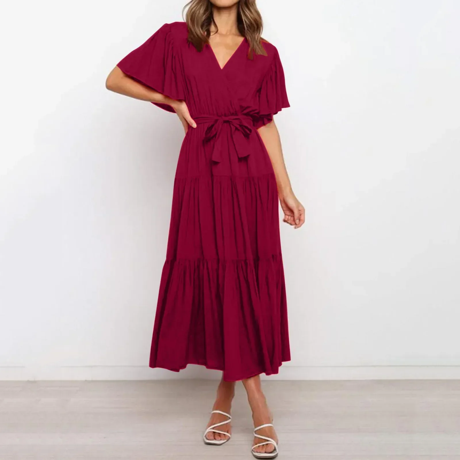 Irina® | Maxi Dress With A Deep V-Neck - Image 2