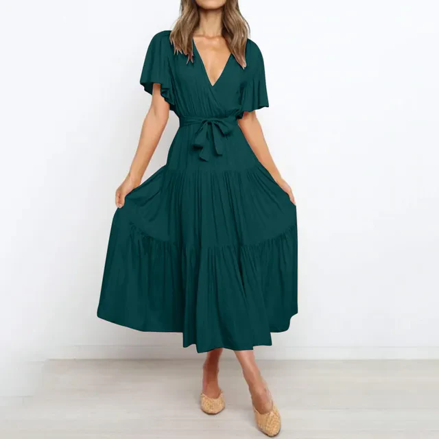 Irina® | Maxi Dress With A Deep V-Neck - Image 6