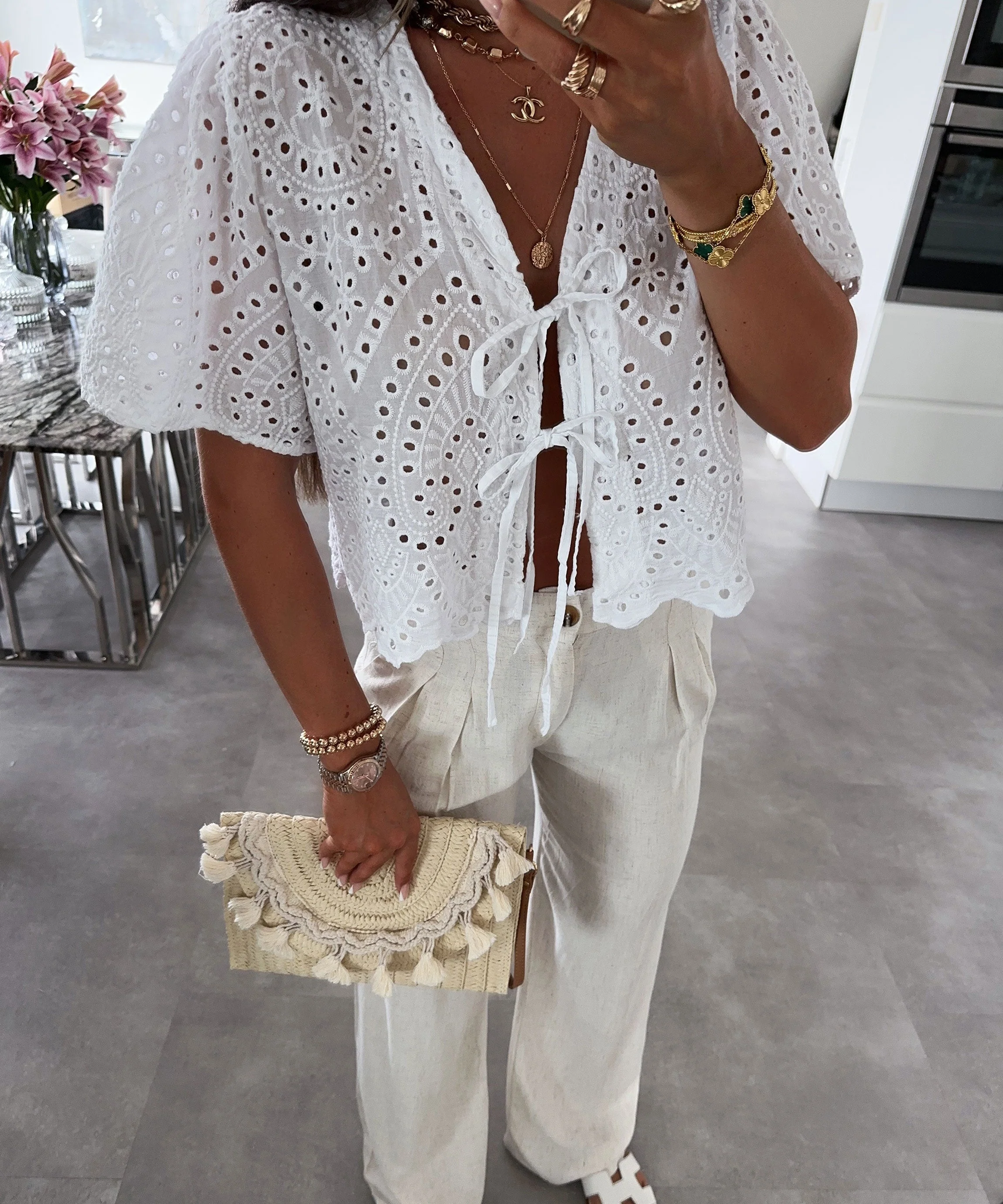 Irina® | White Blouse - Image 2