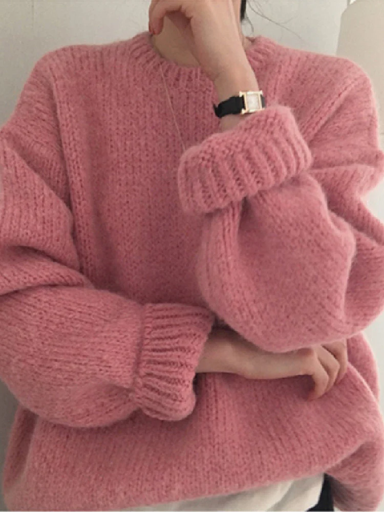 Iris | beautiful oversized knitted sweater for women - Image 2