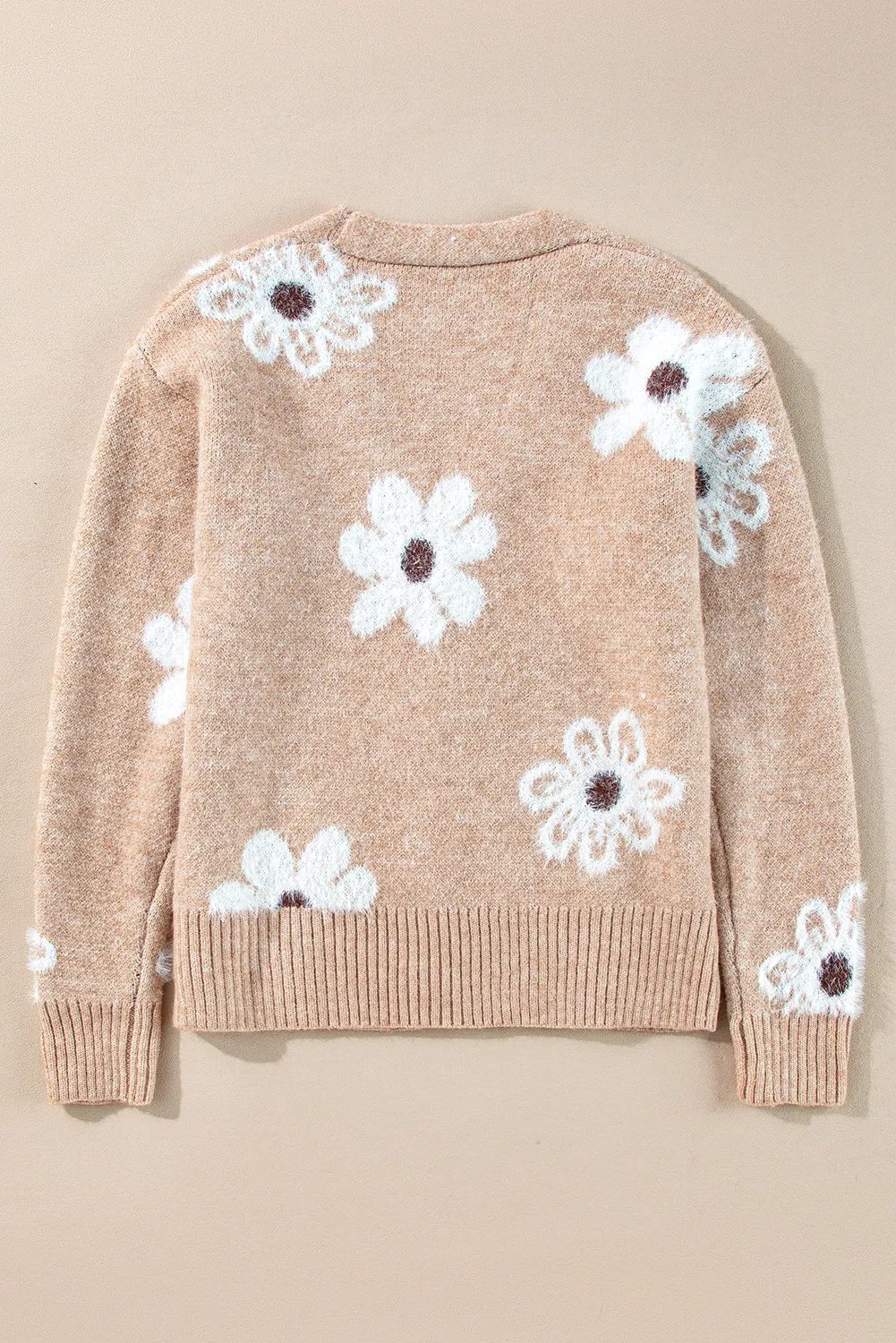 Isabel | Floral button down long sleeve cardigan - Image 12