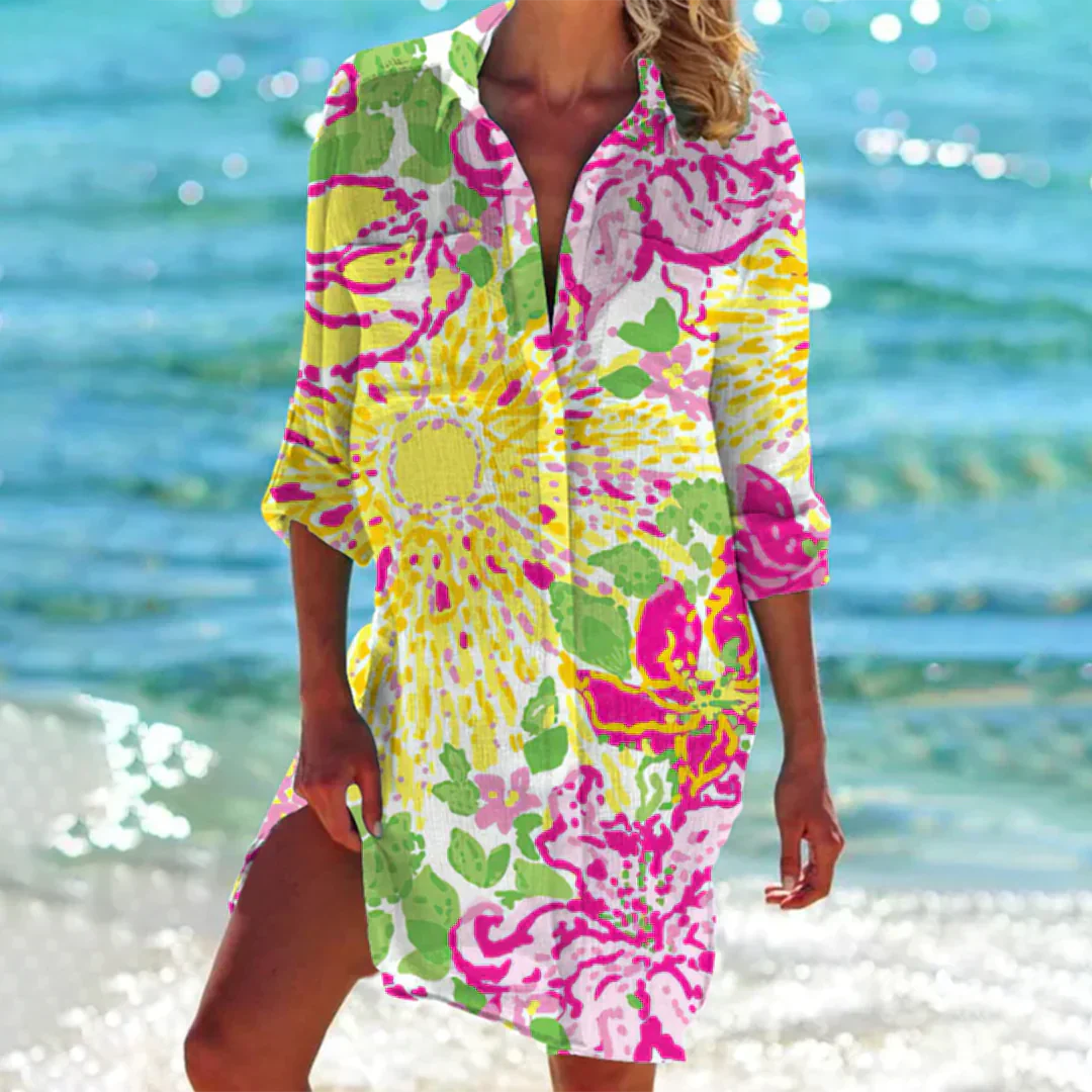 Isabel® | Summery Shirt Dress - Image 5