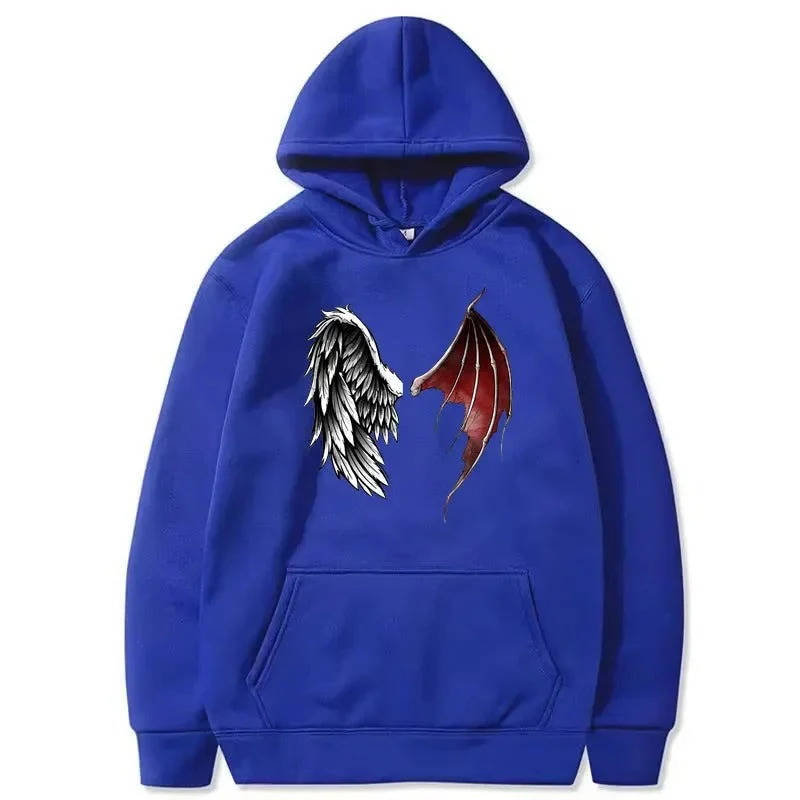 Isabel | Unisex Wings print hoodie - Image 3