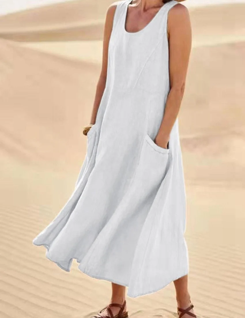 Isabel® | Women'S Airy Summer Midi Dress - Image 4