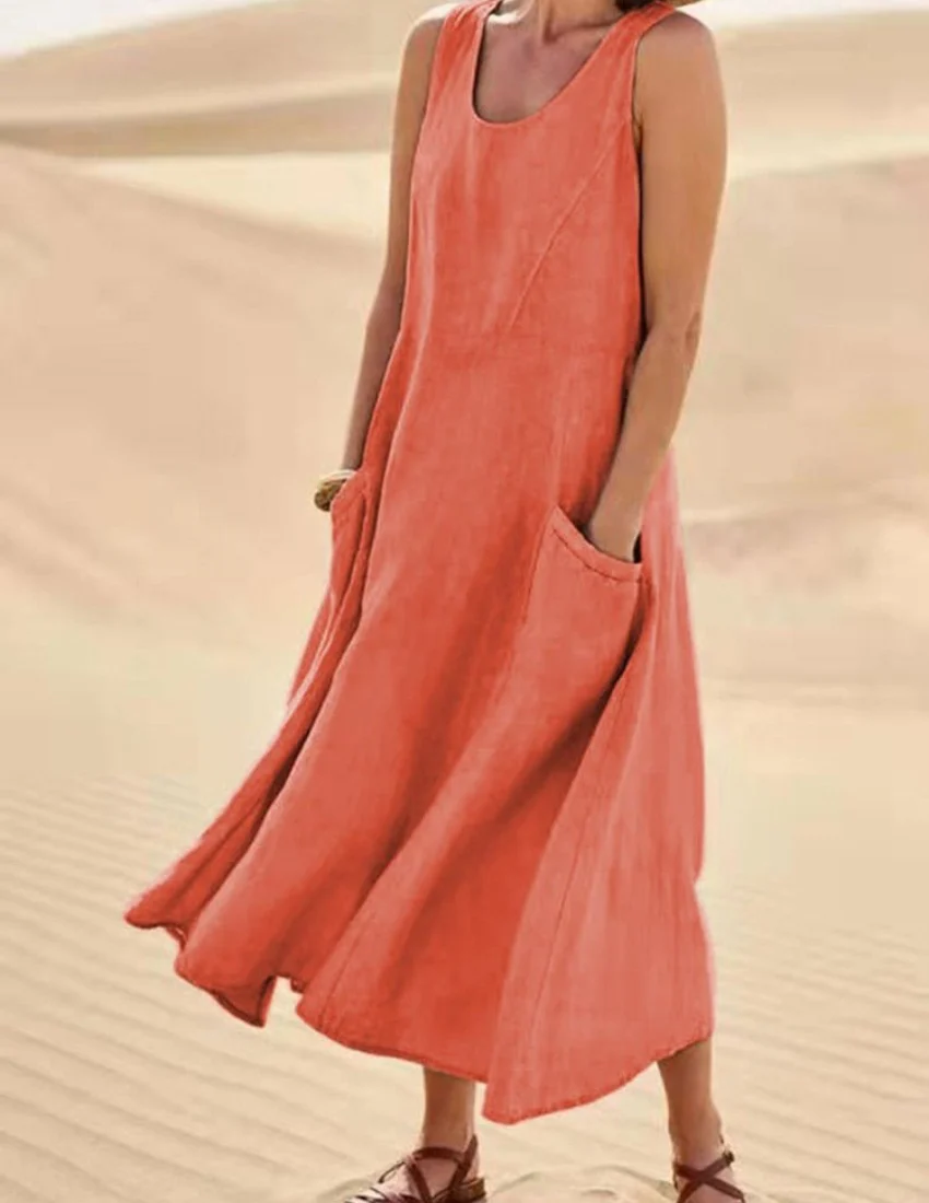 Isabel® | Women'S Airy Summer Midi Dress - Image 6