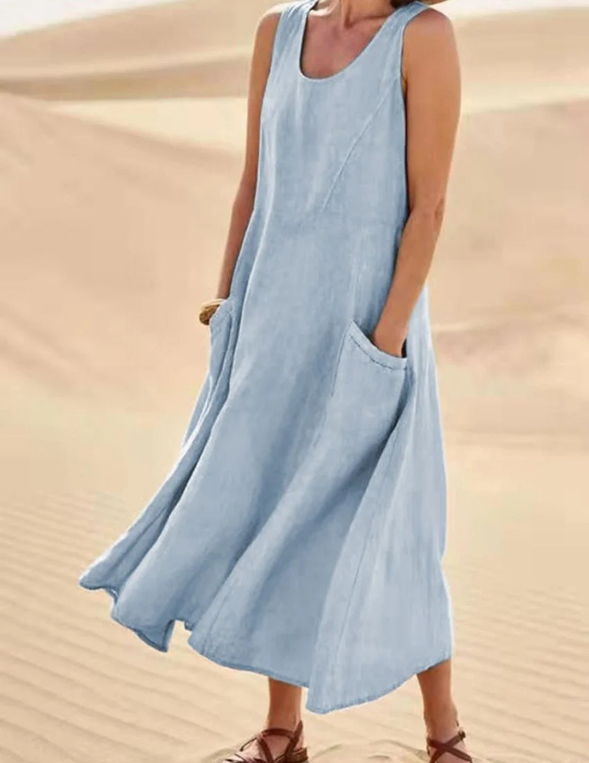 Isabel® | Women'S Airy Summer Midi Dress - Image 7