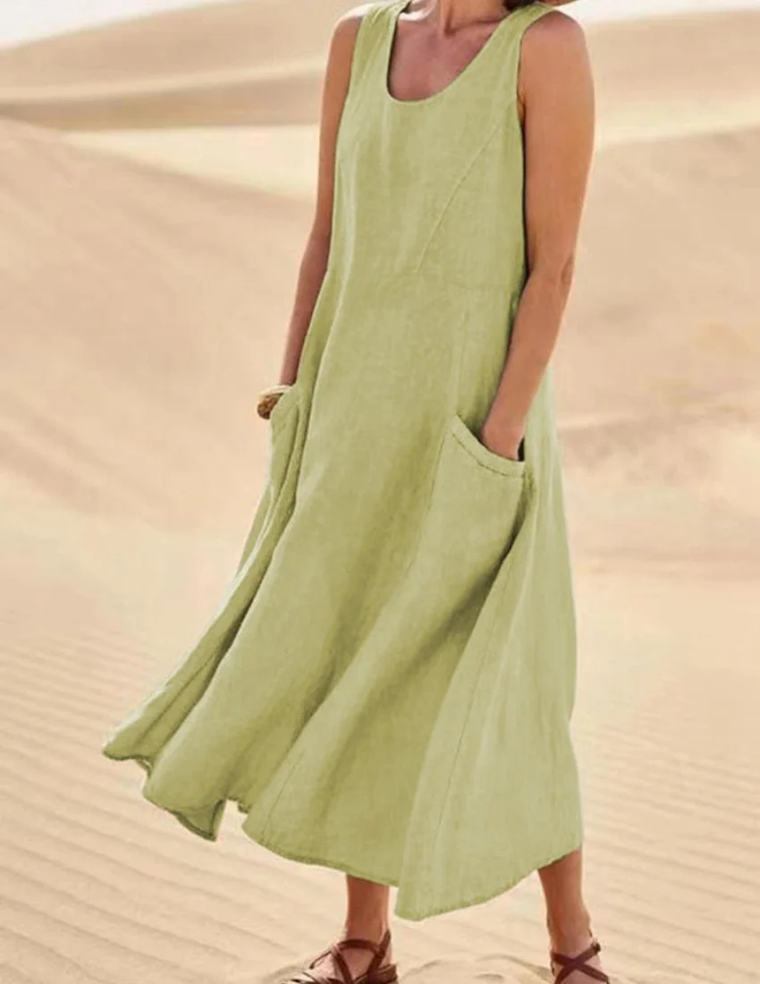 Isabel® | Women'S Airy Summer Midi Dress - Image 9