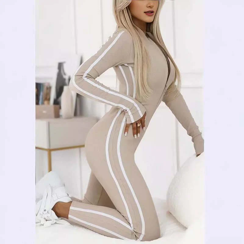 Isabel | Fitted Sports Jumpsuit - Image 2