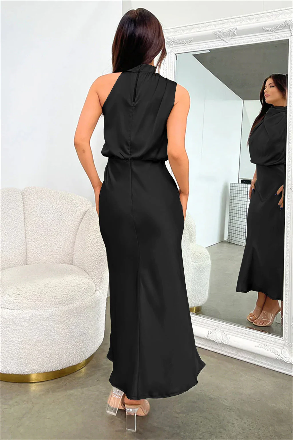 Isabella® | Maxi Dress With High Neck - Image 3