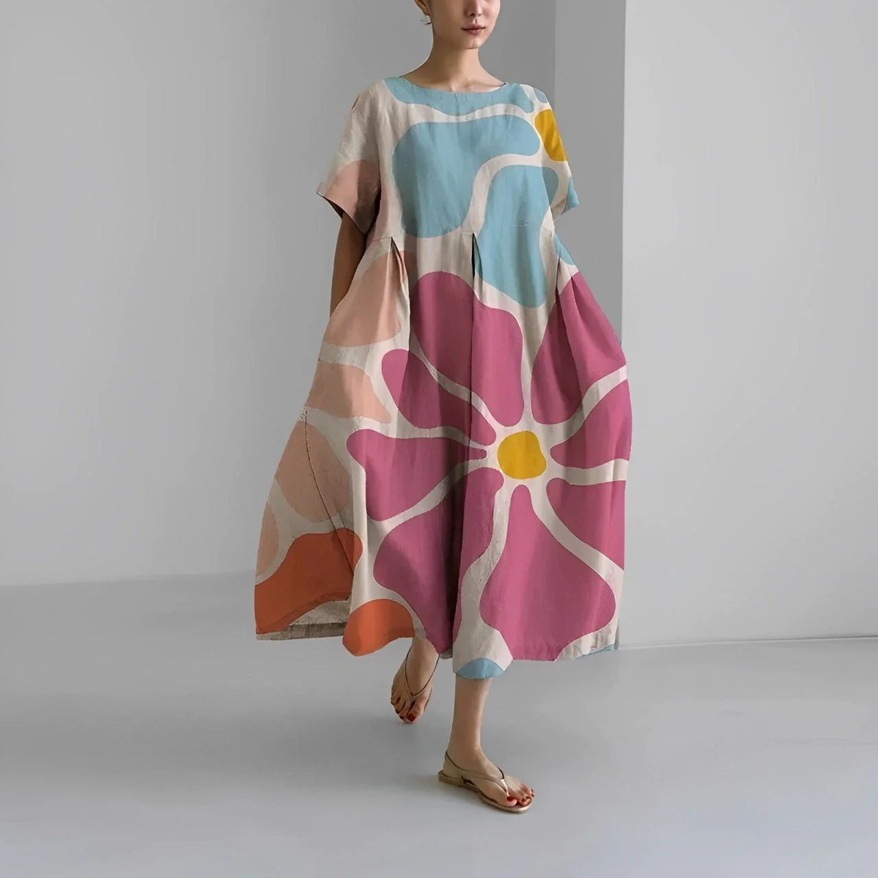 Isabelle® | Women'S Floral Boho Maxi Dress