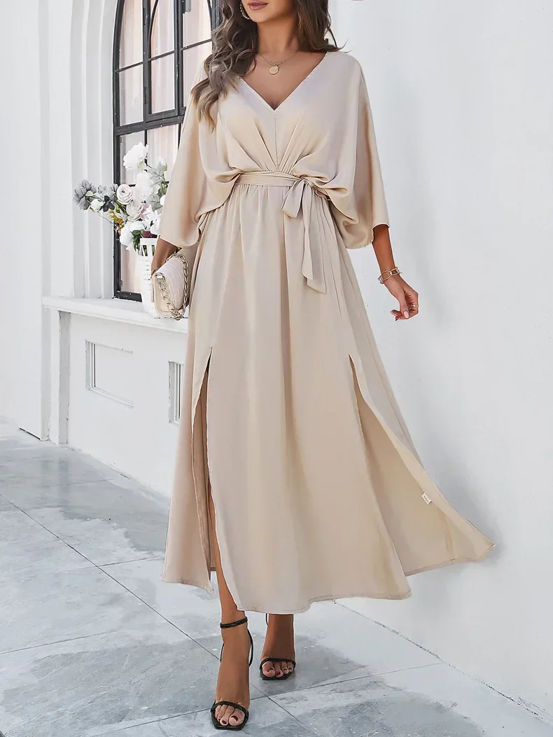 Isidora® | V-Neck Dress In A Loose Fit - Image 4