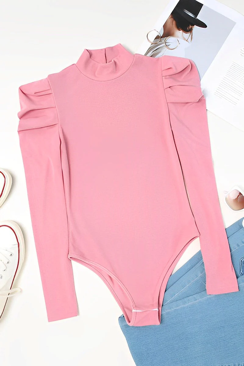 Isis® | Bodysuit With Puff Sleeves And A Round Neckline - Image 5