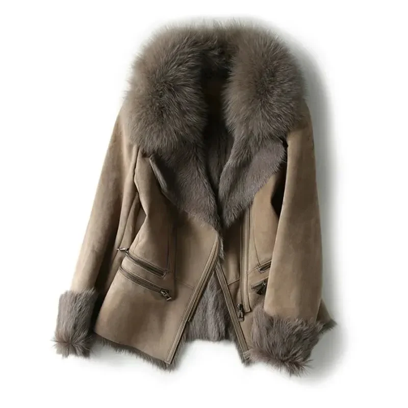 Isis | Elegant suede jacket for women - Image 2
