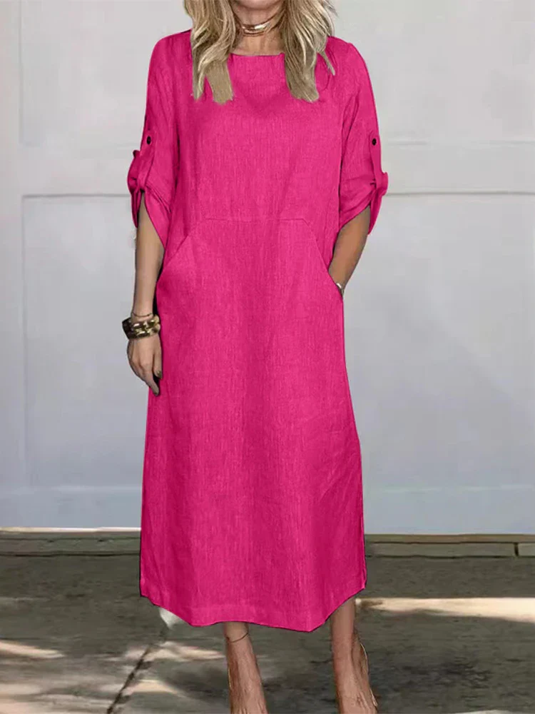 Isis® | Sweater Dress With Pockets - Image 6