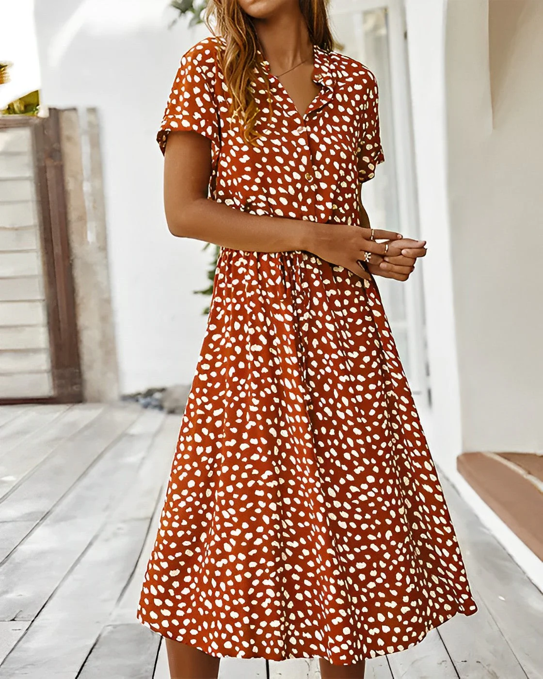 Ivonne® | Colorful Leopard Print Dress - Image 4