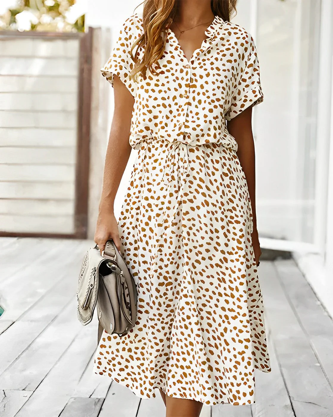 Ivonne® | Colorful Leopard Print Dress - Image 5
